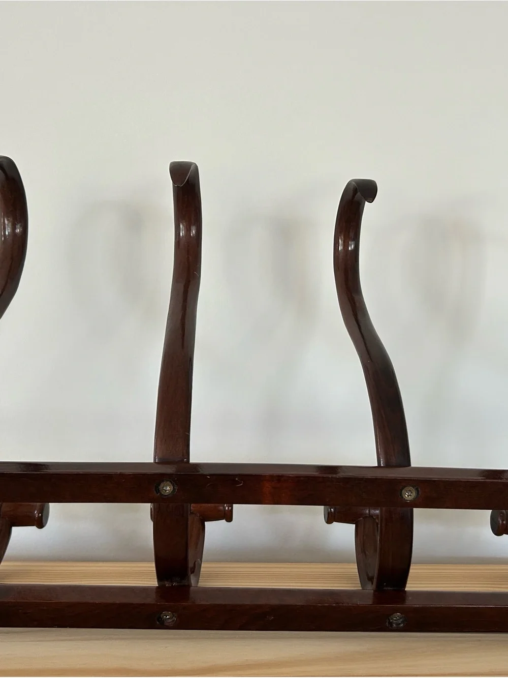 Thonet Beech wall coat rack